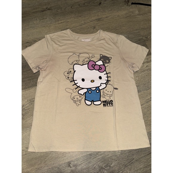 Sanrio Tops - Hello Kitty and Friends Shirt Womens Short Sleeve Novelty Cartoon Size Medium
